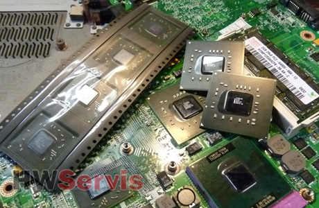 dell 1555 oprava chipset vga